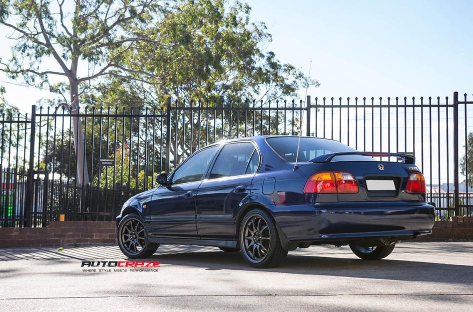 HONDA CIVIC ROTATE MATTE BRONZE